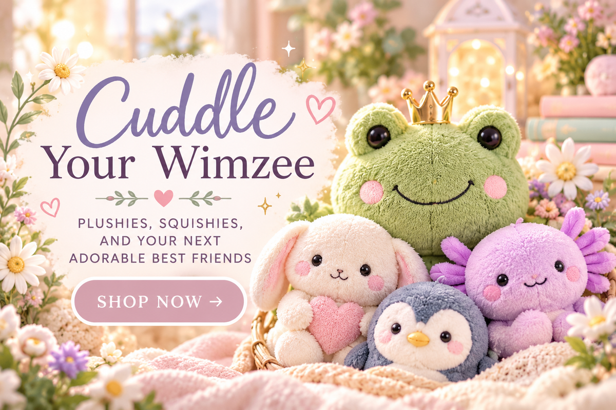 Wimzee Avenue cuddly plushies and stuffed animals collection