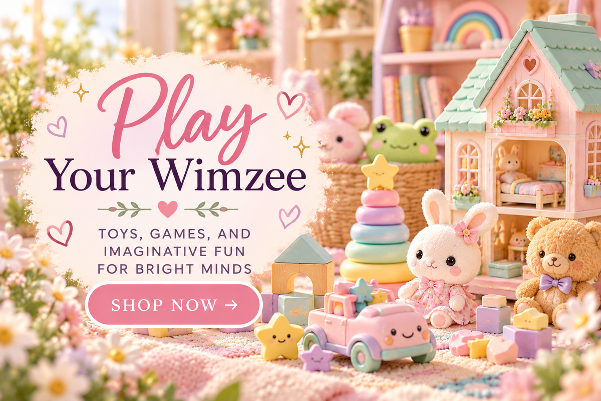 Wimzee Avenue educational games and playful learning toys collection