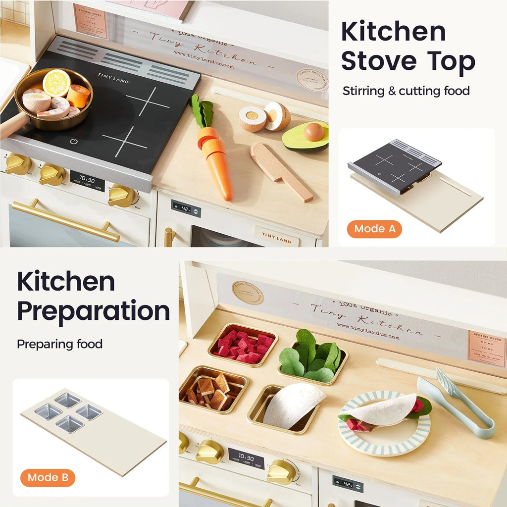 Tiny Land BistroSwitch | 2-in-1 Play Kitchen & Bistro — manufacturer product image 15