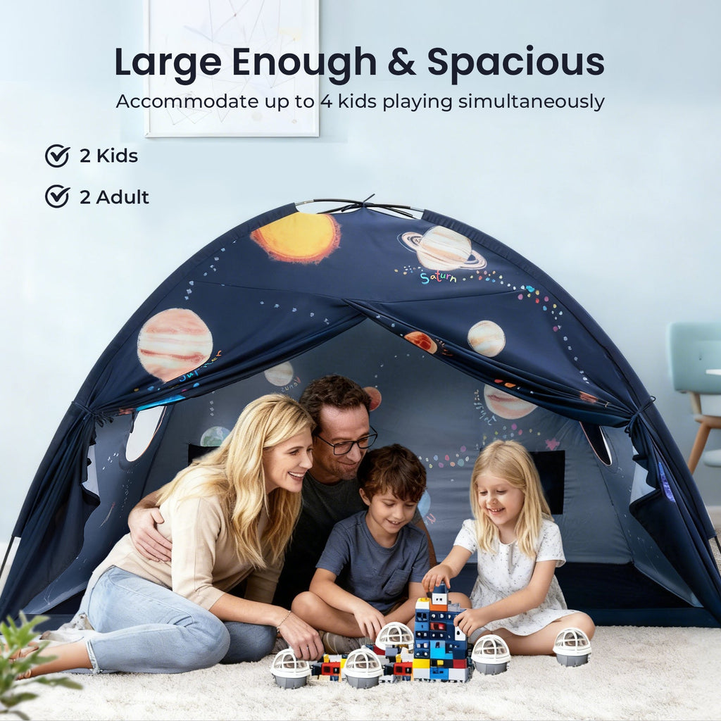 Tiny Land Dream Den | Kids Bed Tent & Indoor Play Tent