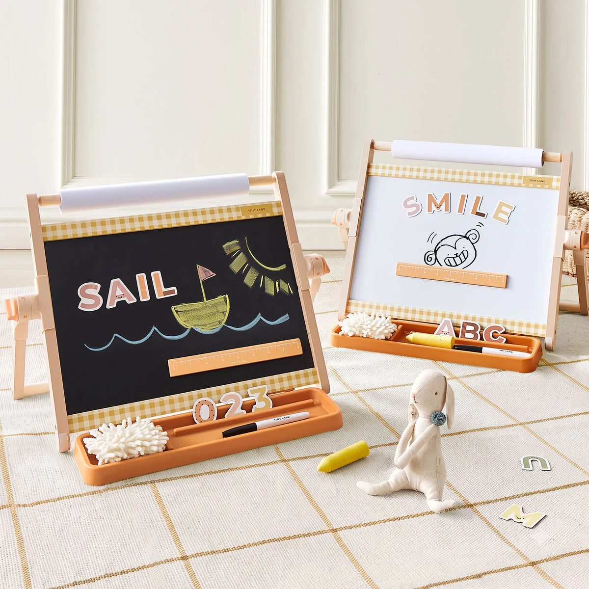Tiny Land Creative Corner | Double-Sided Magnetic Tabletop Easel