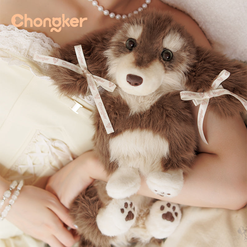 Chongker Dachshund Shoulder Bag | Plush Puppy Purse