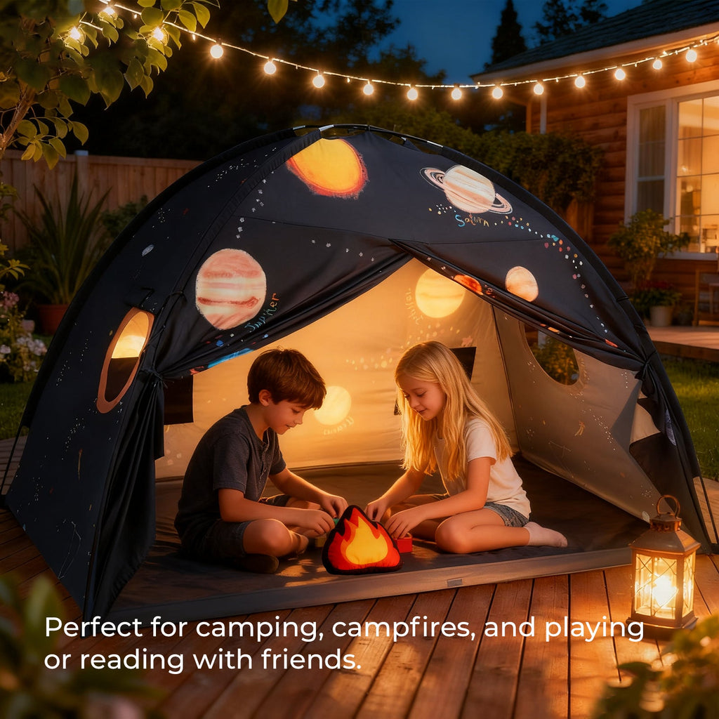 Tiny Land Dream Den | Kids Bed Tent & Indoor Play Tent