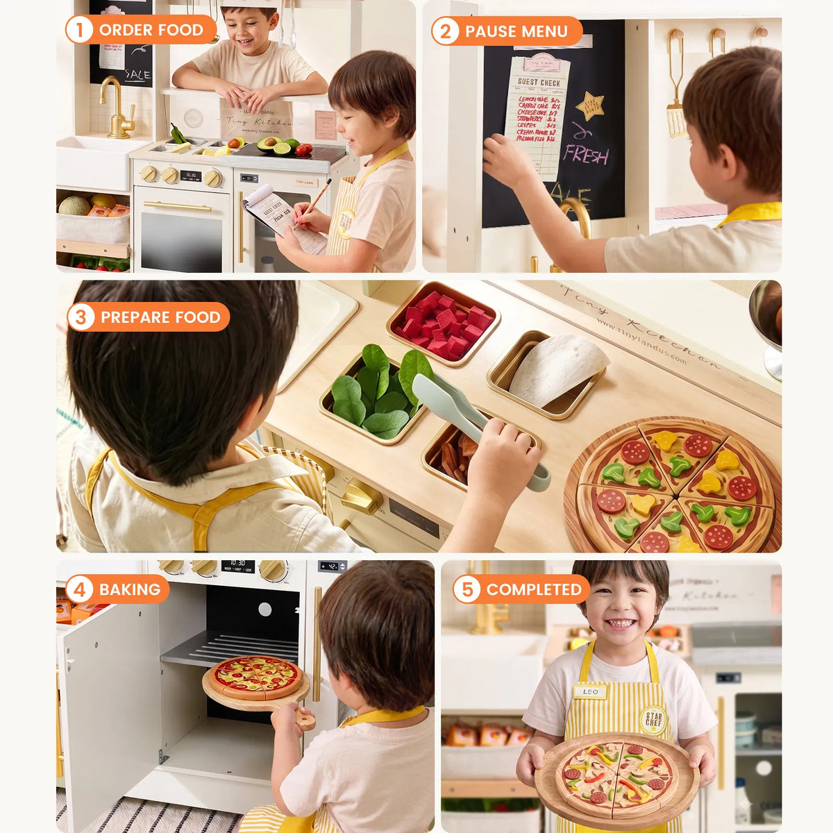 Tiny Land BistroSwitch | 2-in-1 Play Kitchen & Bistro — manufacturer product image 16