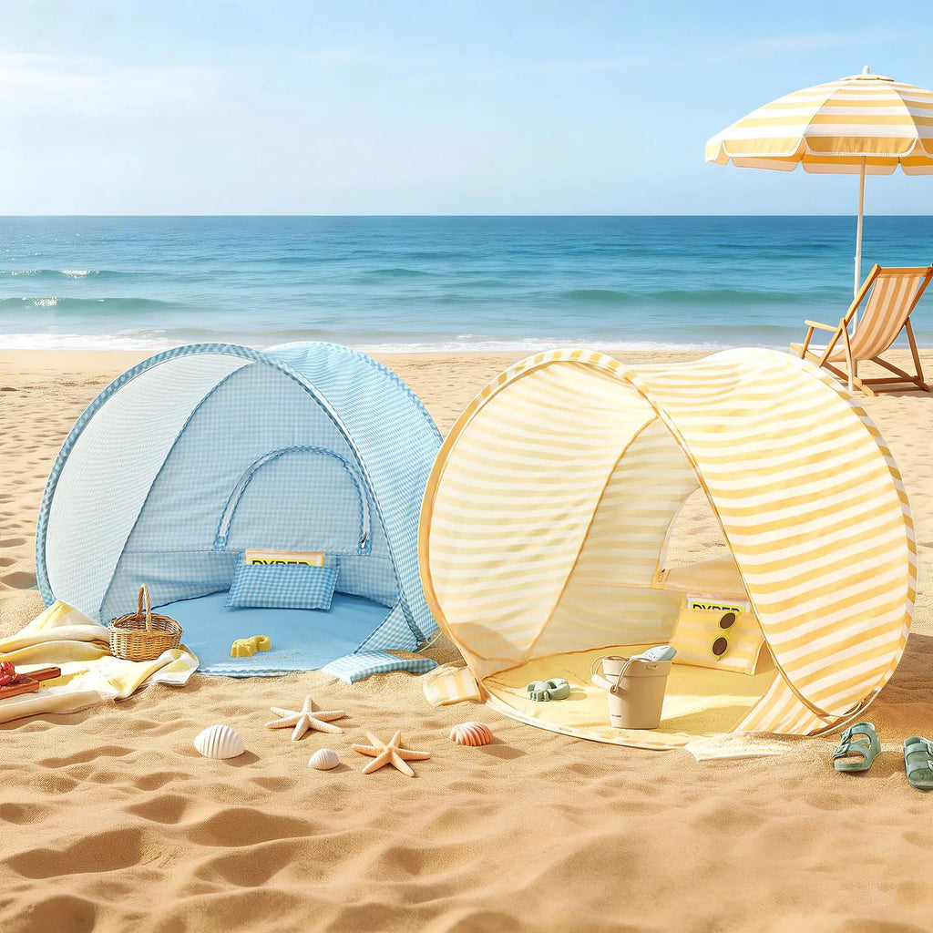 Tiny Land Beach Day | Kids Beach Tent & Sand Toy Set