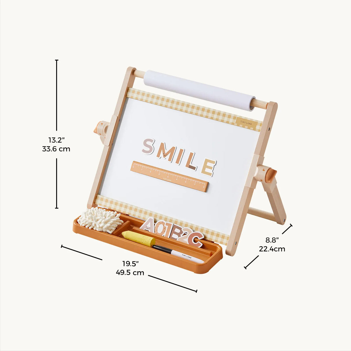 Tiny Land Creative Corner | Double-Sided Magnetic Tabletop Easel