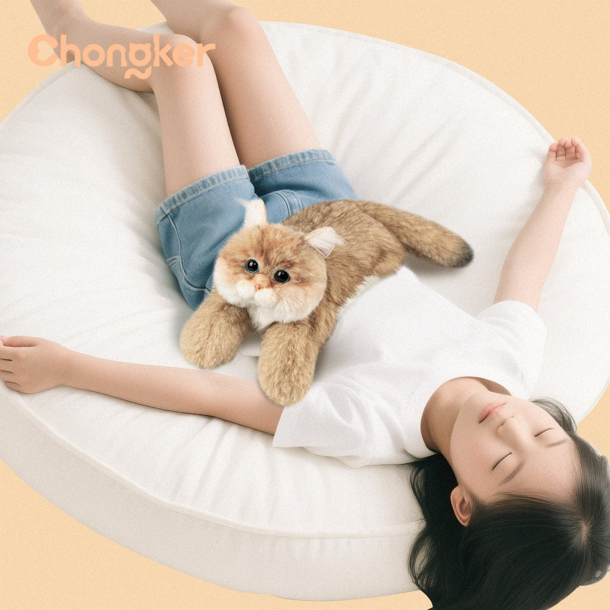 Chongker Golden British Shorthair | Cat Plushie