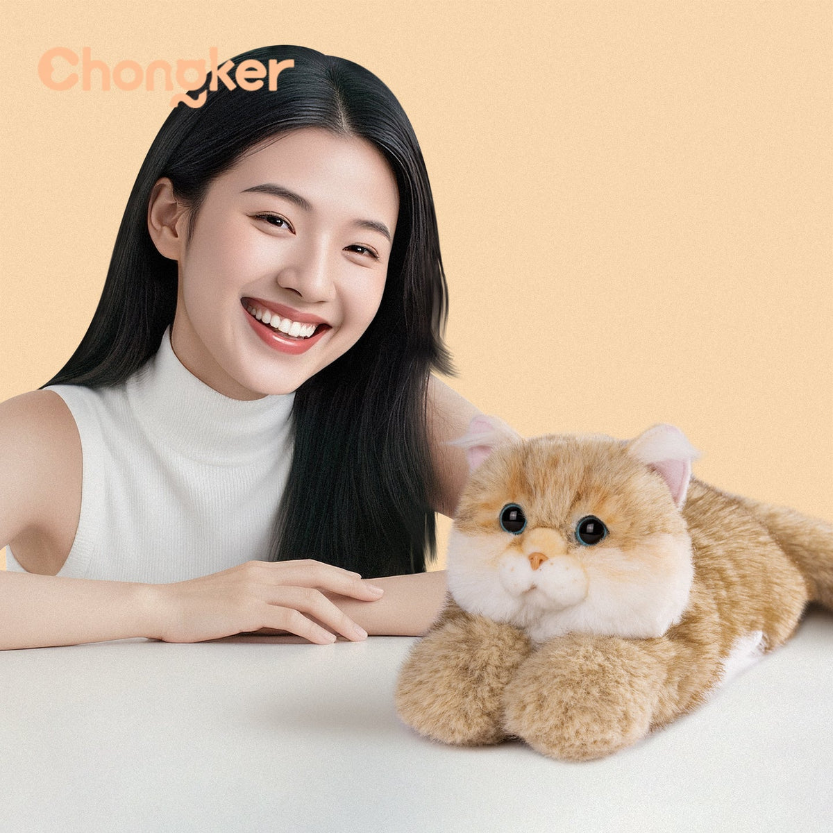 Chongker Golden British Shorthair | Cat Plushie