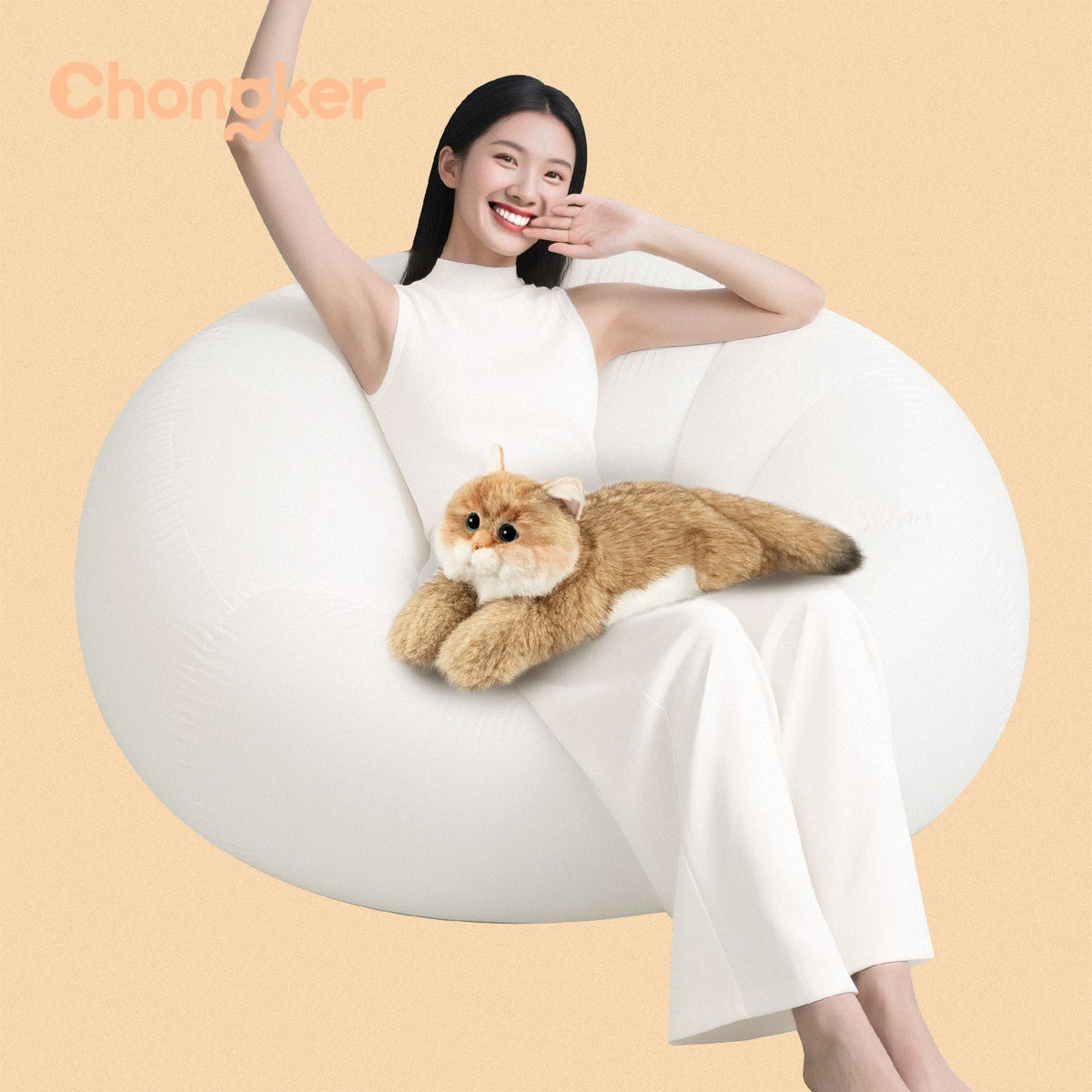 Chongker Golden British Shorthair | Cat Plushie