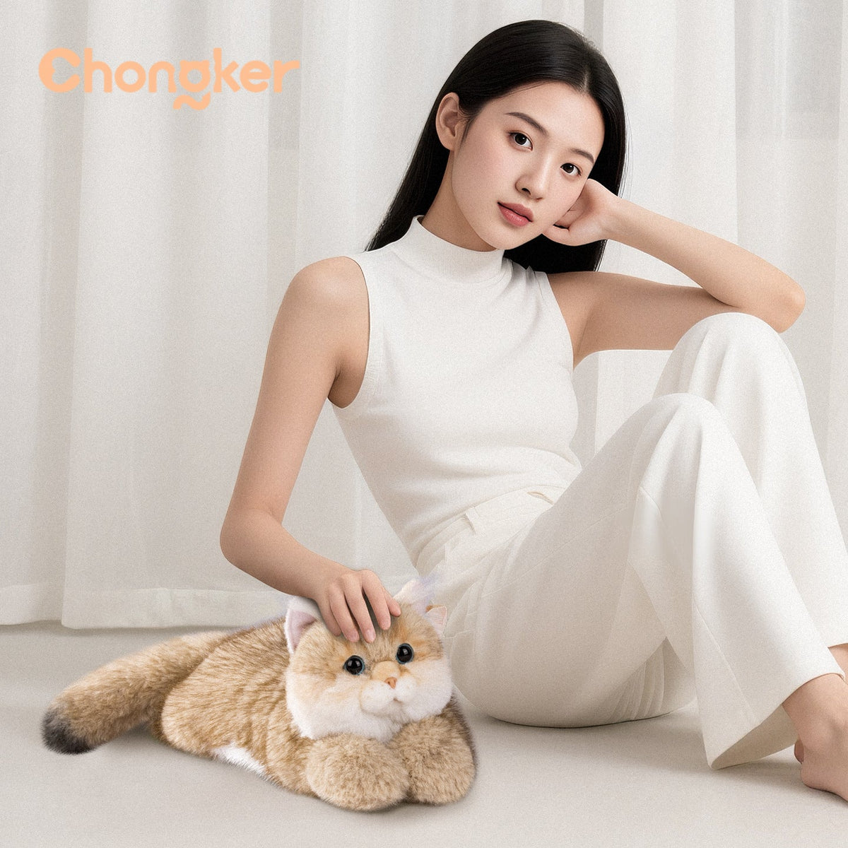Chongker Golden British Shorthair | Cat Plushie