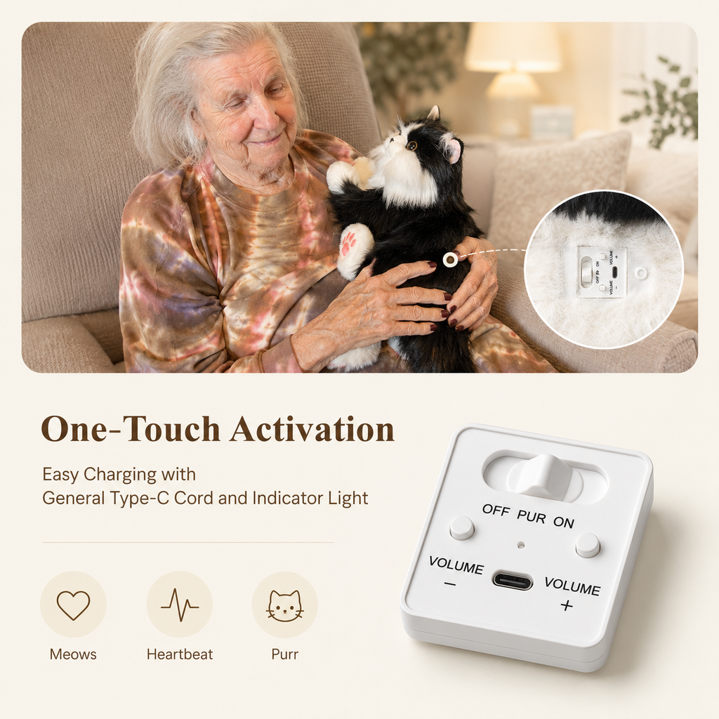Chongker Percy and Matecat interactive robotic cat and dog companions product image 11