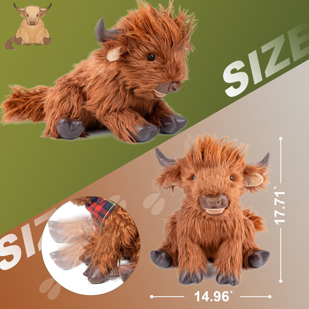 Chongker Highland Cow | Weighted Plushie