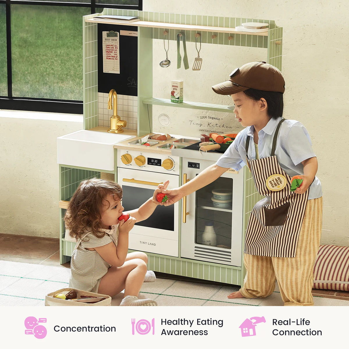 Tiny Land BistroSwitch | 2-in-1 Play Kitchen & Bistro — manufacturer product image 6
