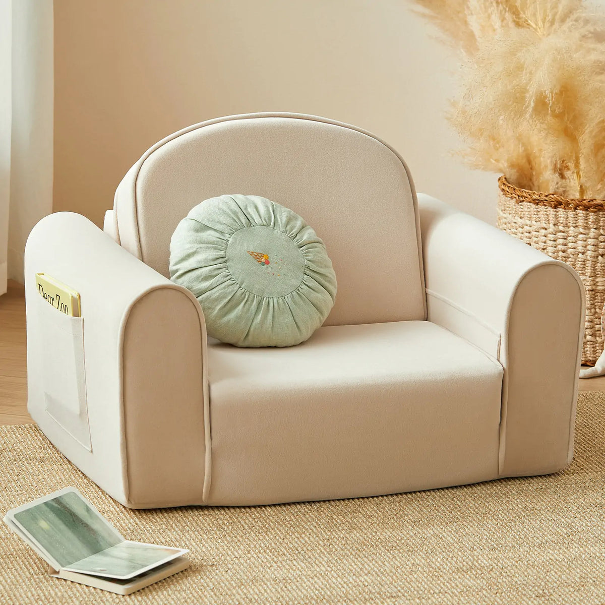 Tiny Land GentleSnug | Foldable Convertible Kids Lounge Chair