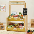 Tiny Land kids pretend grocery store playset