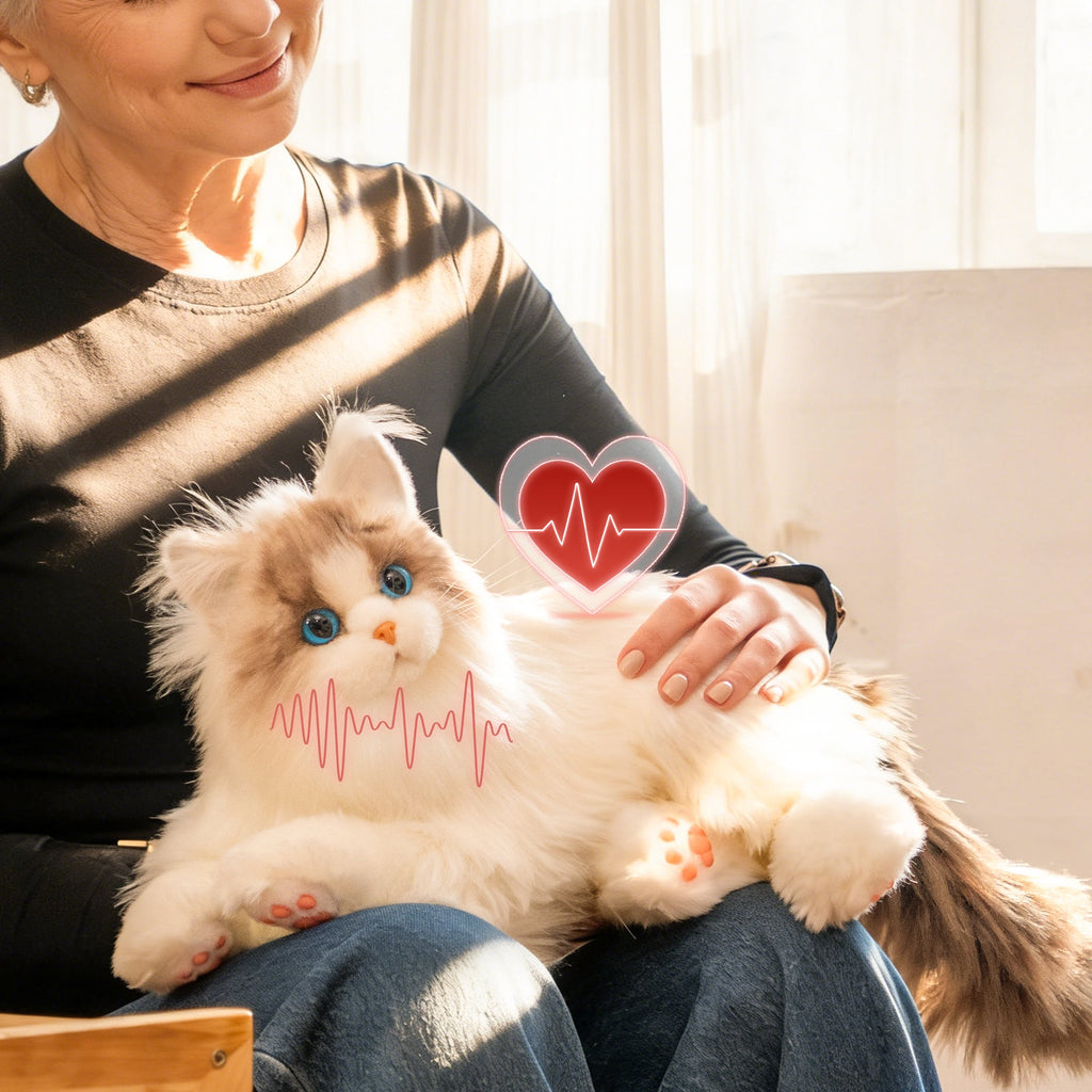 Chongker Percy Robot Cat | Interactive Robotic Cat Companion