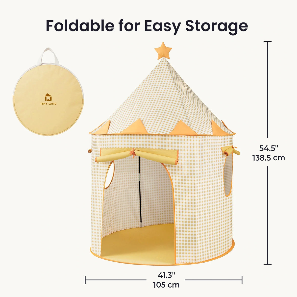 Tiny Land Cozy Hideaway | Indoor Play Tent for Toddlers & Kids