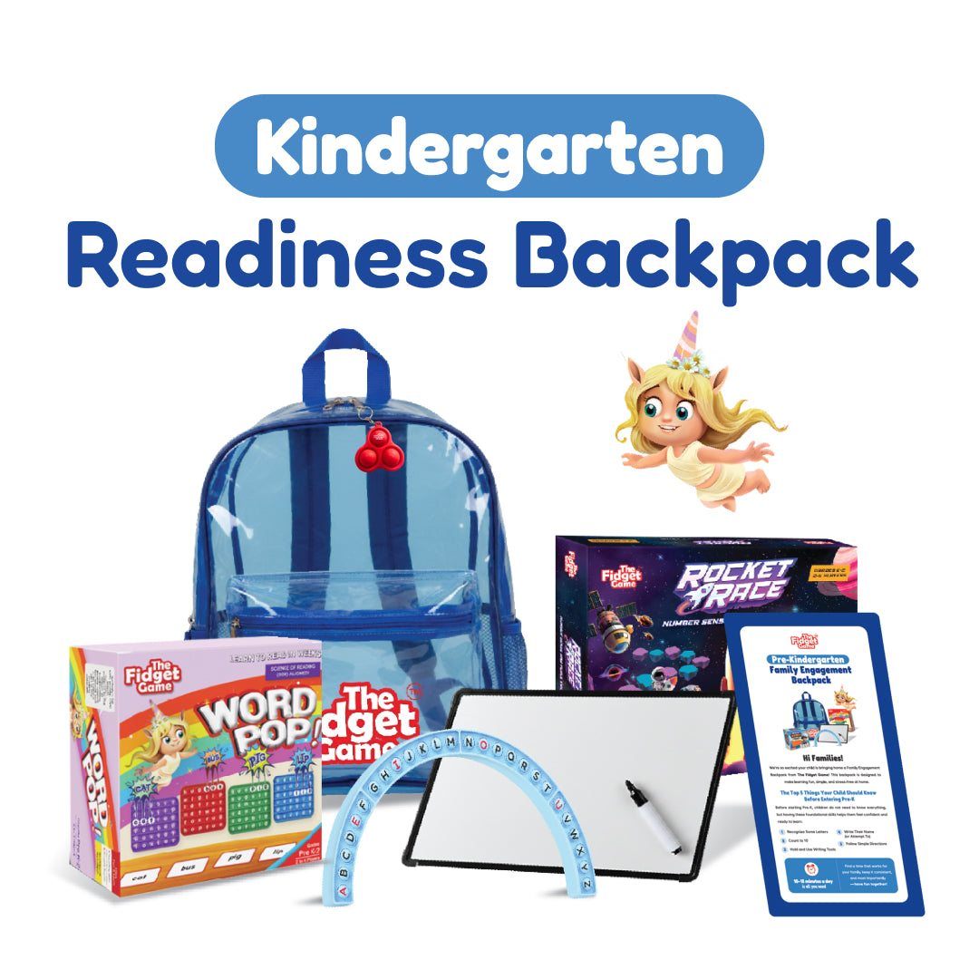 Ready, Set, Kindergarten! | Learning Backpack by The Fidget Games — product image 1