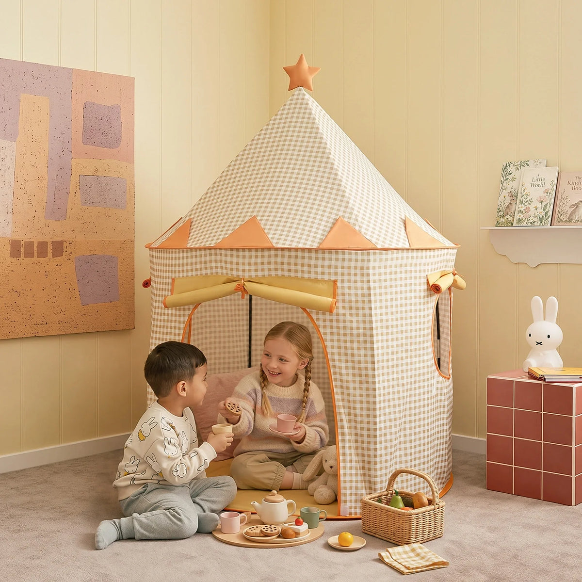Tiny Land Cozy Hideaway | Indoor Play Tent for Toddlers & Kids