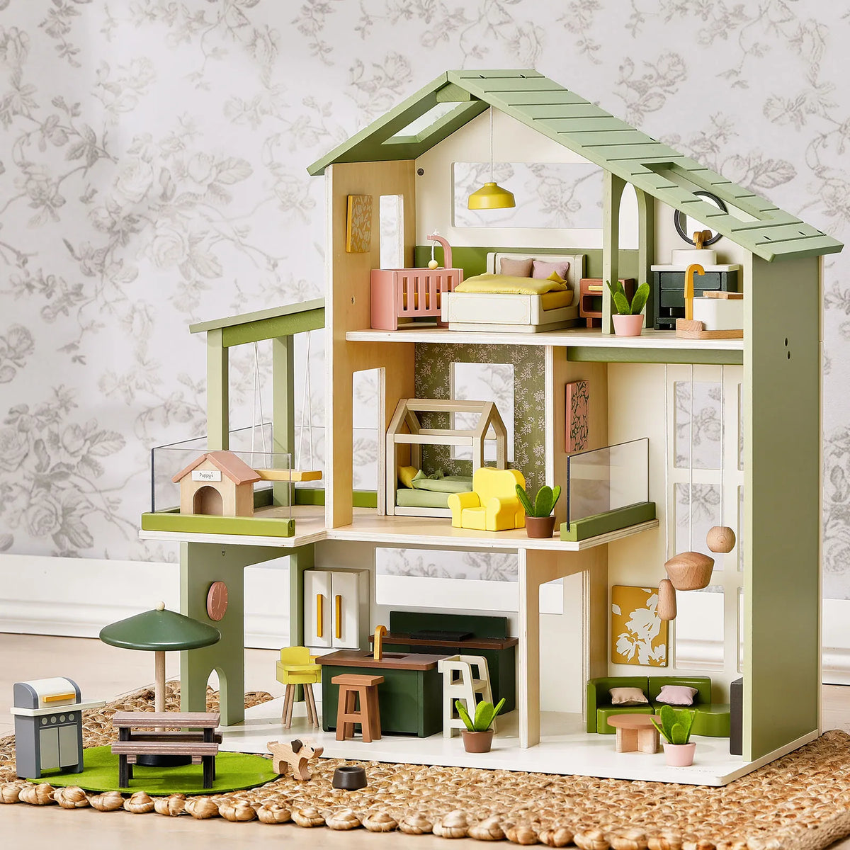 Tiny Land Sweetwood Edge | 3-Story Wooden Dollhouse — manufacturer product image 1