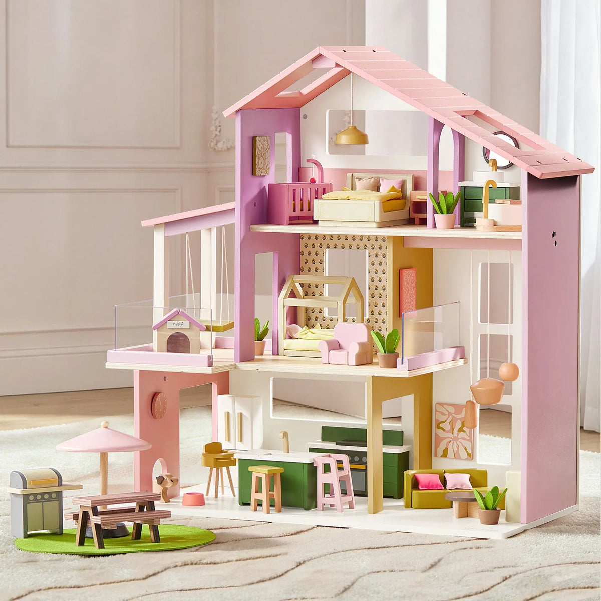 Tiny Land Sweetwood Edge | 3-Story Wooden Dollhouse — manufacturer product image 11
