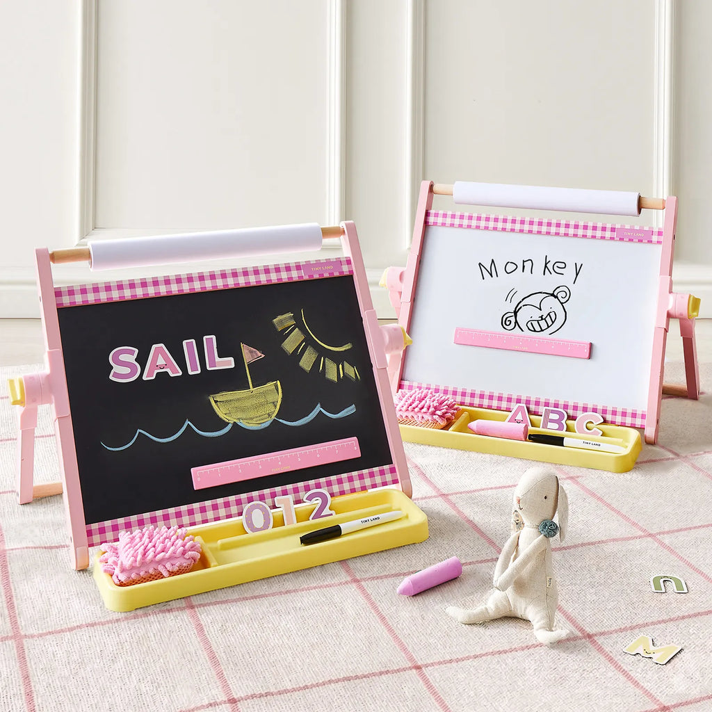 Tiny Land double sided magnetic tabletop easel