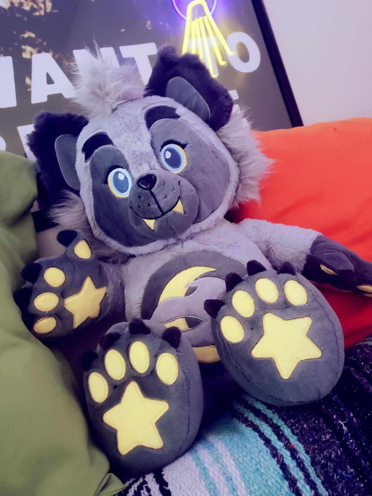 Foggy Were | Cloudy Day Snughoul Plush