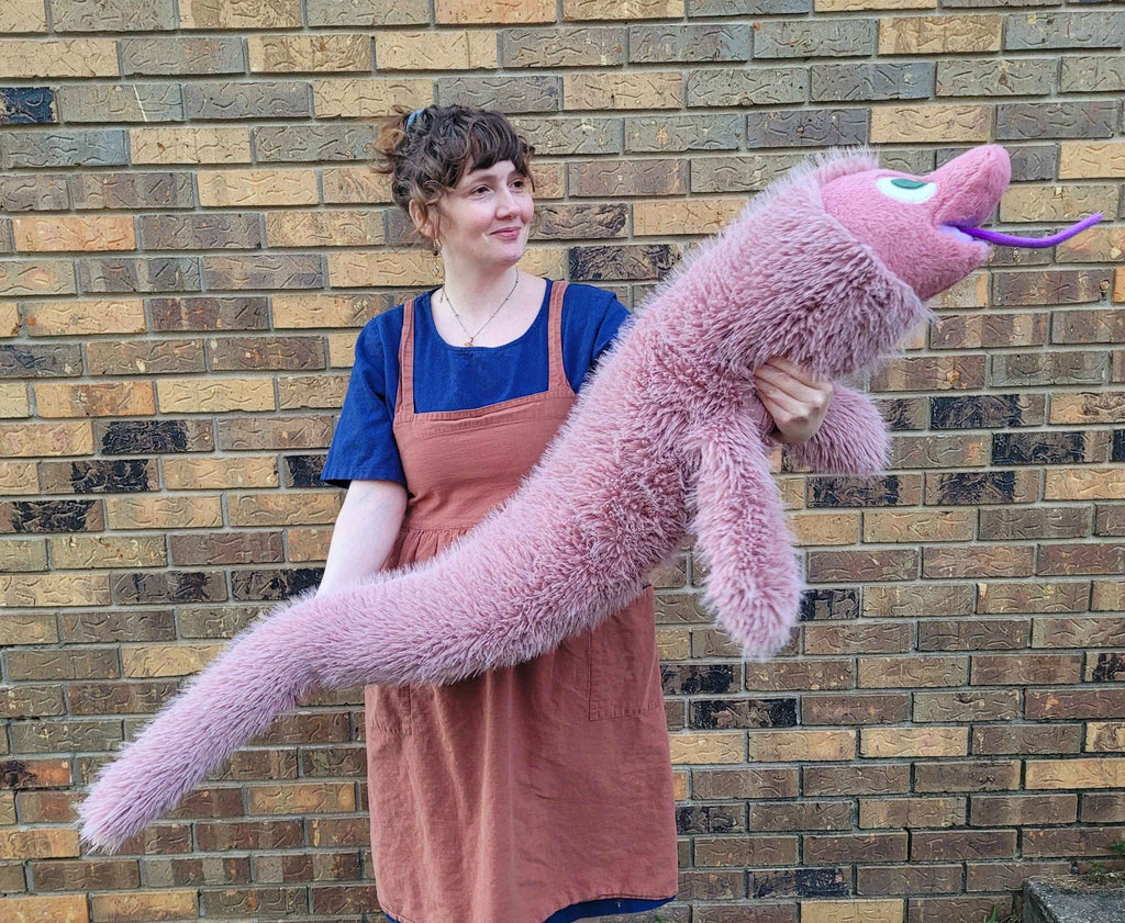 Wyrm on a String | Extra-Long 56-Inch Plush