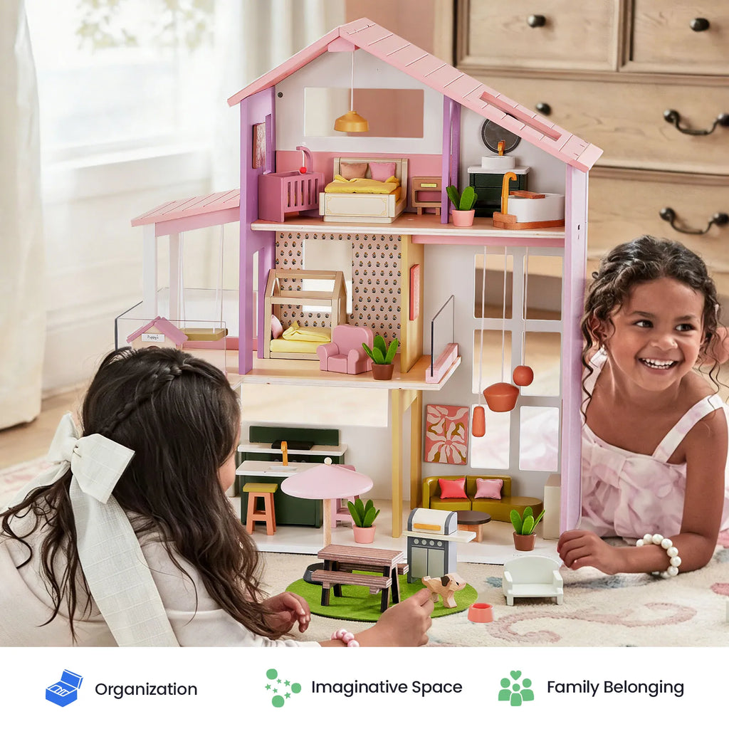Tiny Land Sweetwood Edge | 3-Story Wooden Dollhouse — manufacturer product image 12