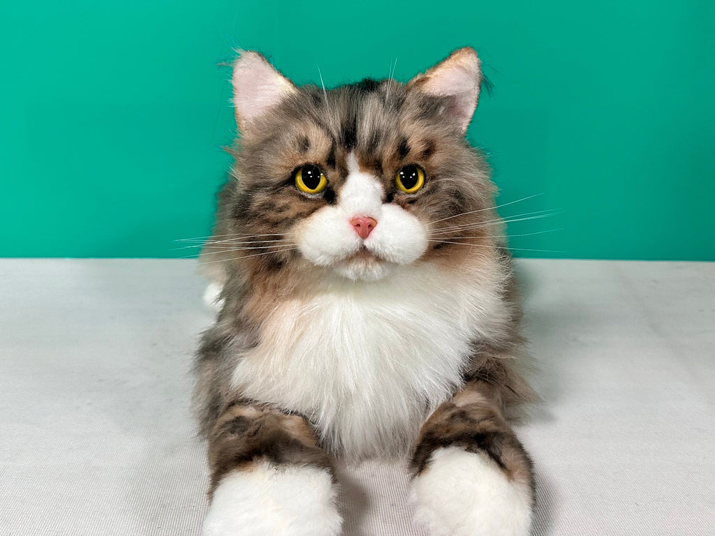 Chongker Norwegian Forest Cat | Realistic Plushie