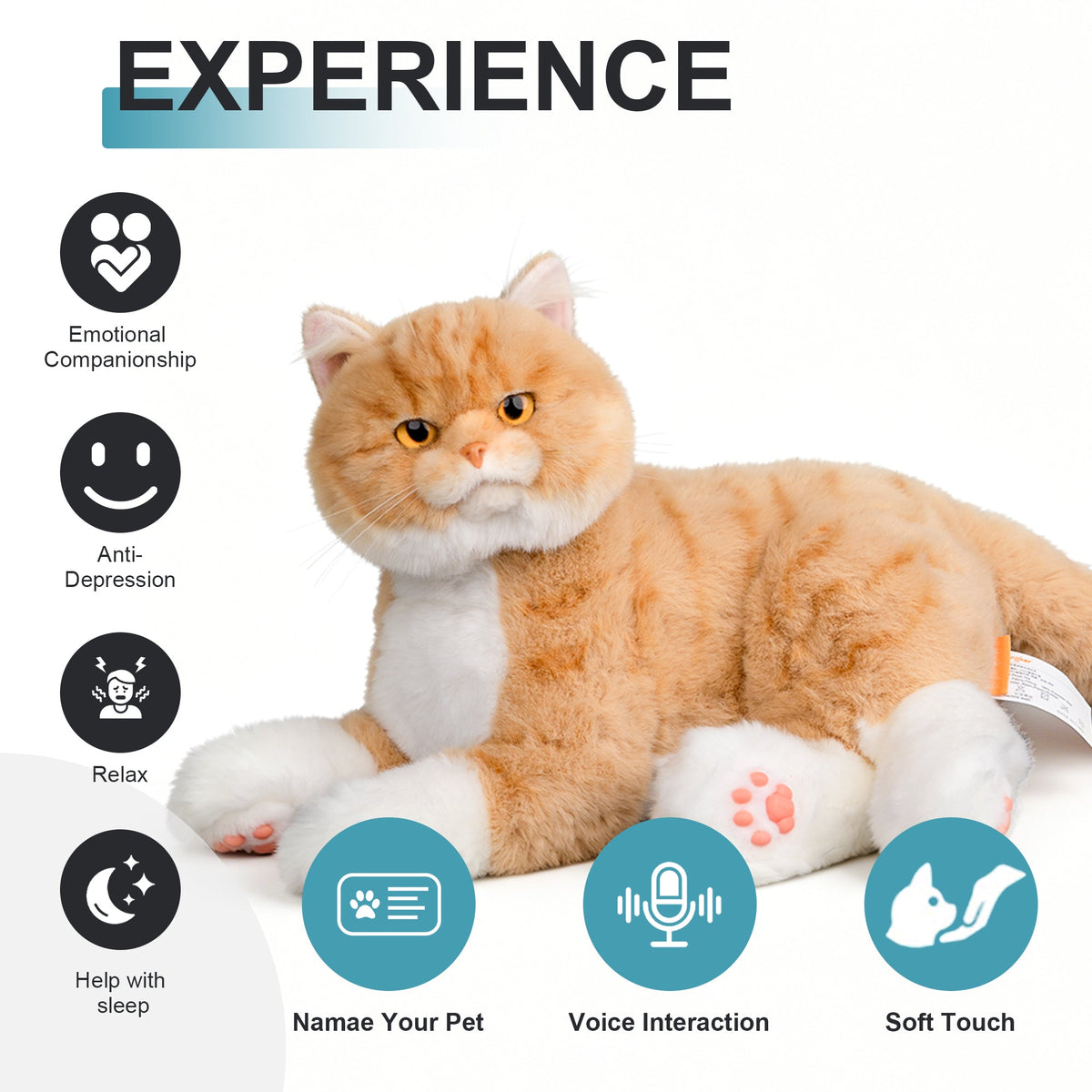 Chongker Percy and Matecat interactive robotic cat and dog companions product image 15