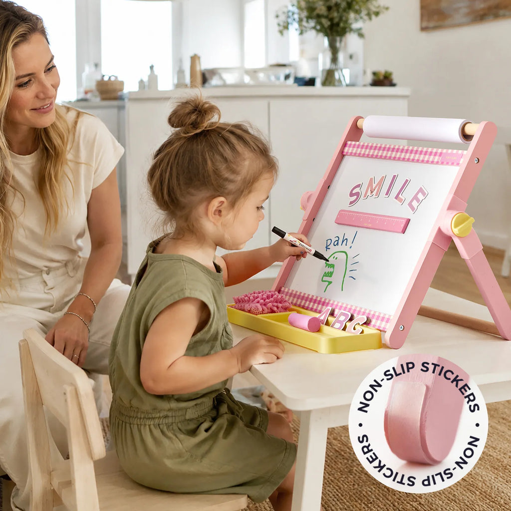 Tiny Land Creative Corner | Double-Sided Magnetic Tabletop Easel
