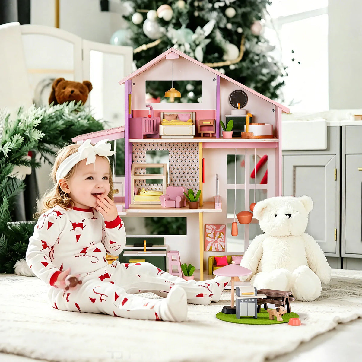Tiny Land Sweetwood Edge | 3-Story Wooden Dollhouse — manufacturer product image 21