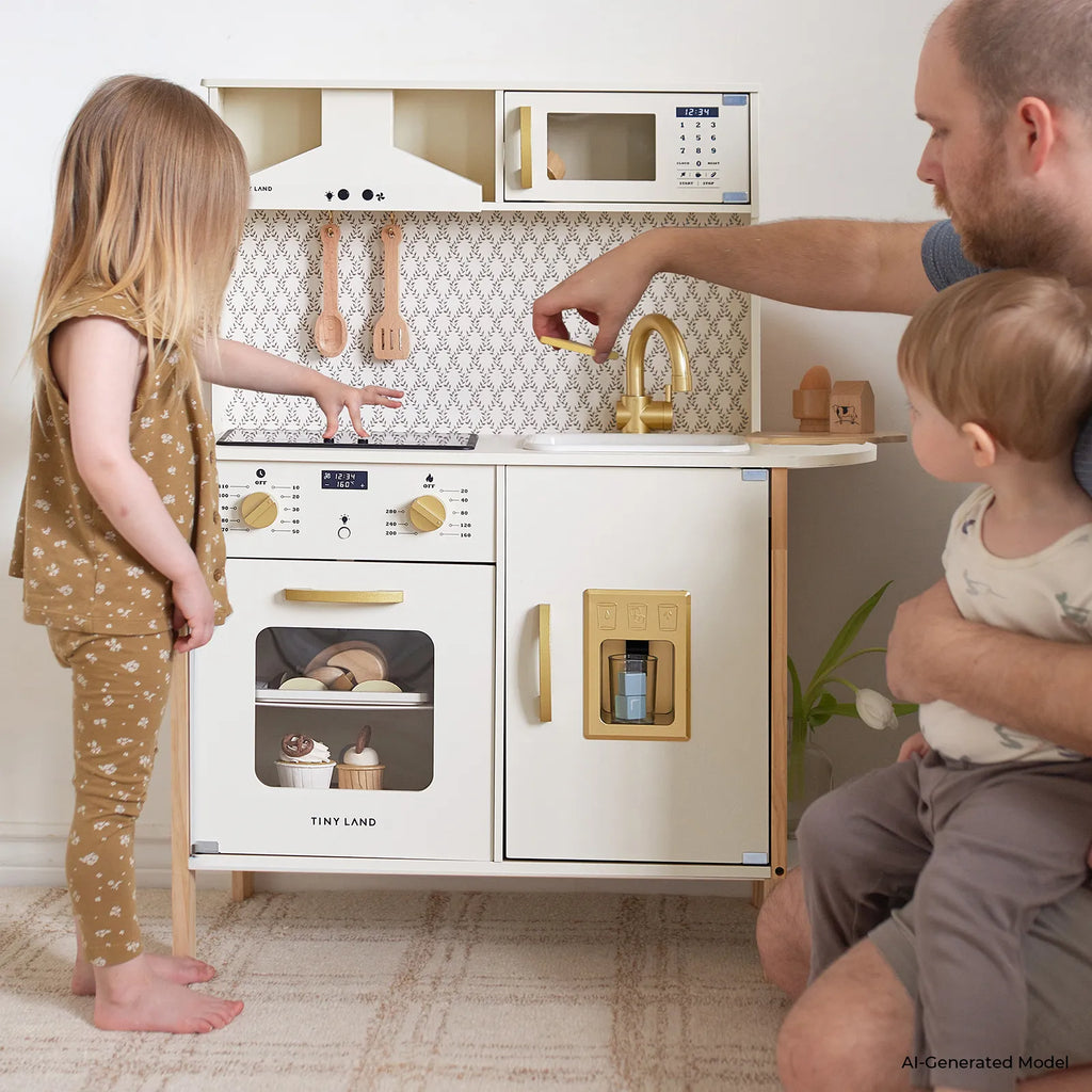Tiny Land PopJoy | Kids Pretend Play Kitchen with Lights & Sounds