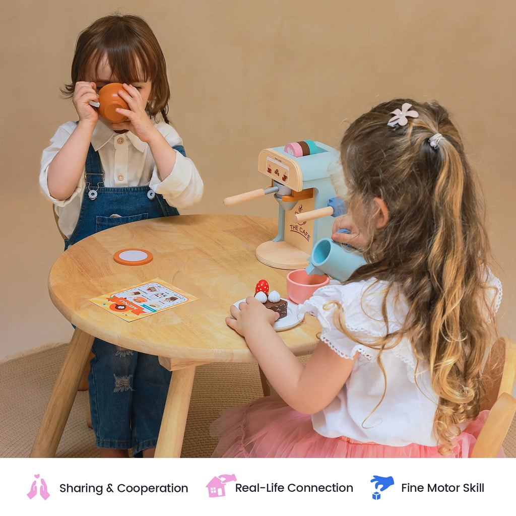Tiny Land Little Barista | Wooden Coffee Maker Play Set — manufacturer product image 3