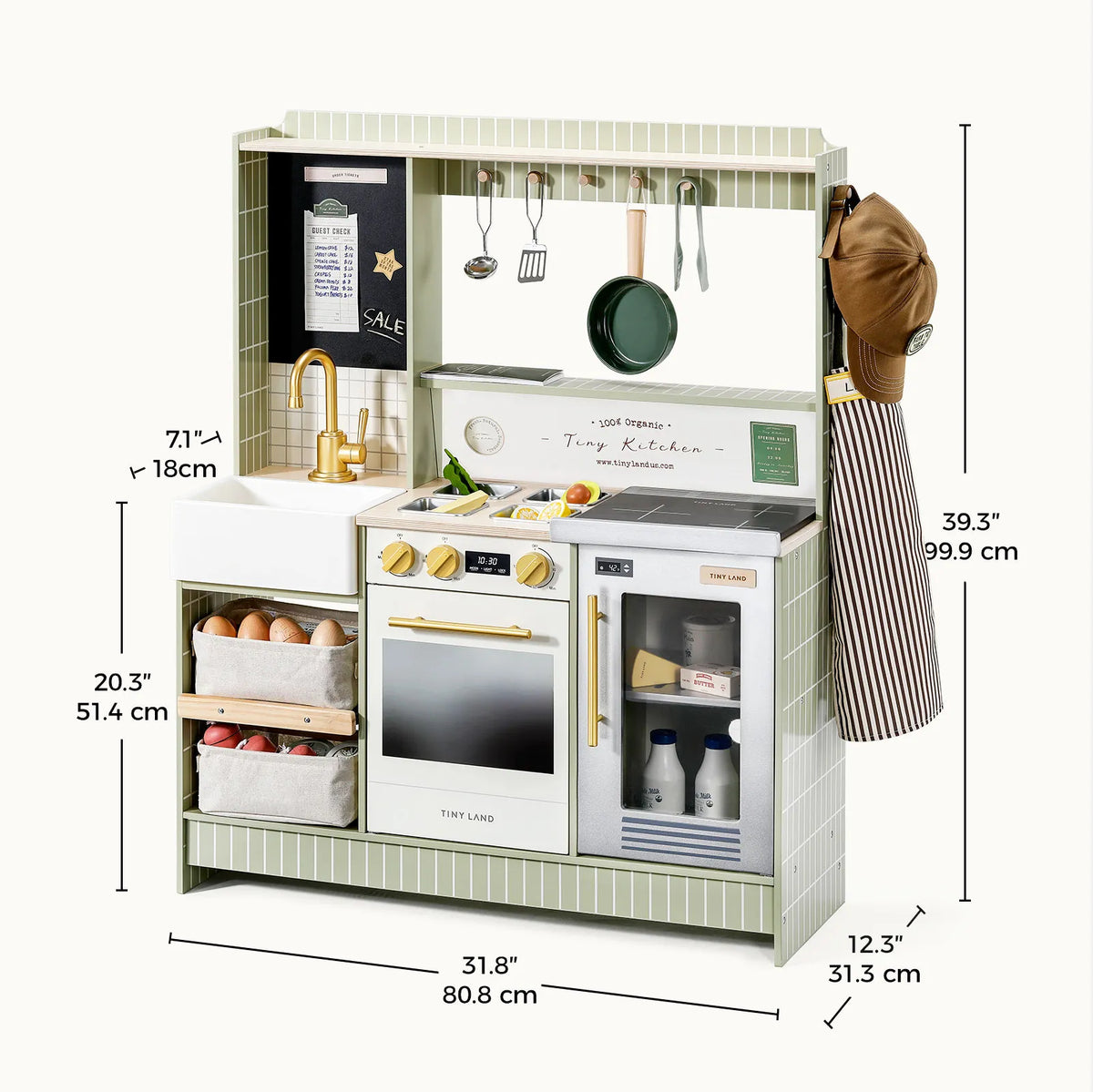 Tiny Land BistroSwitch | 2-in-1 Play Kitchen & Bistro — manufacturer product image 12