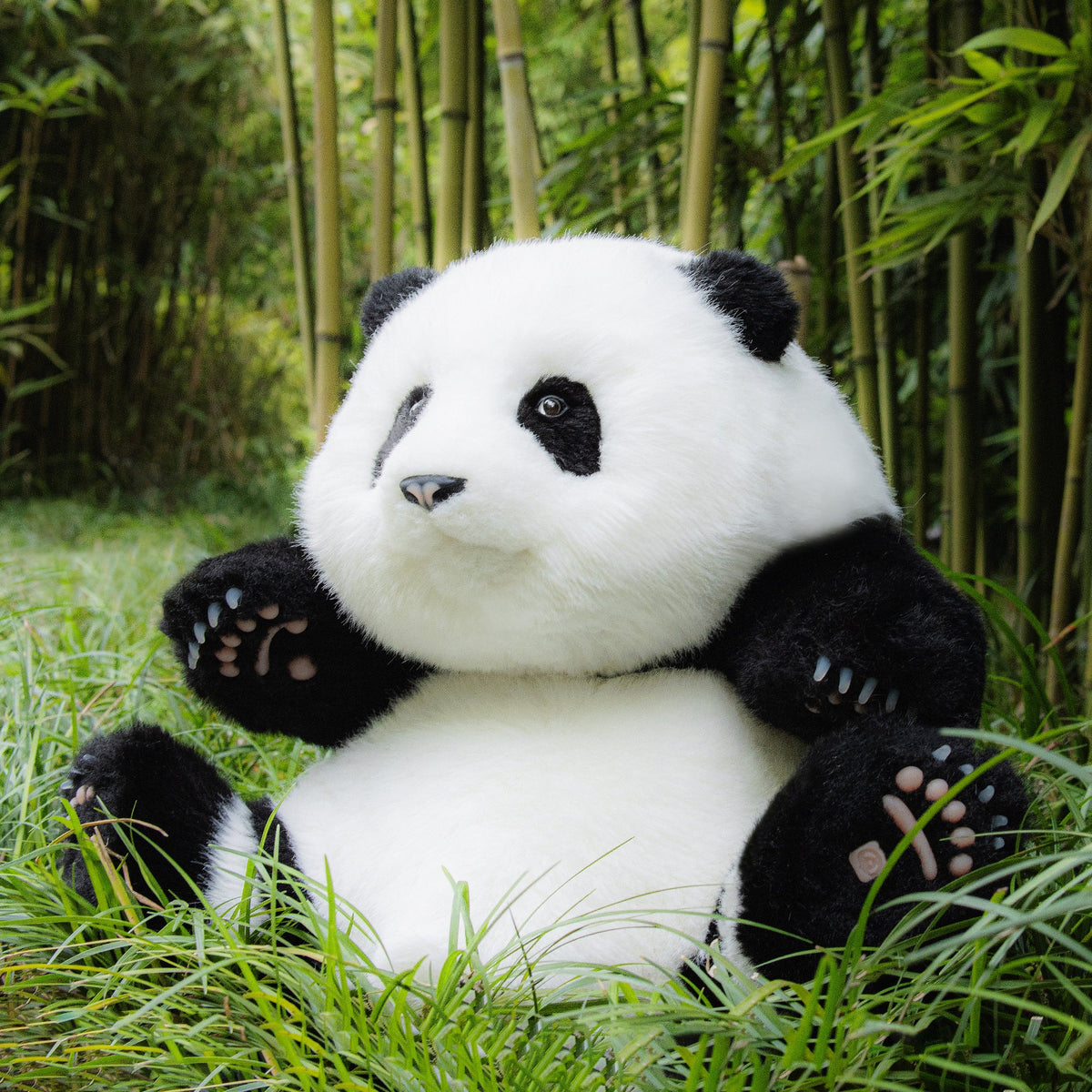 Chongker Hehua Panda | Weighted Realistic Plushie