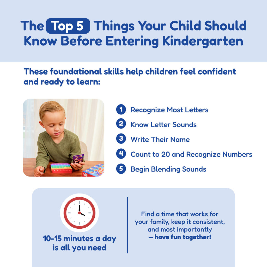 Ready, Set, Kindergarten! | Learning Backpack by The Fidget Games — product image 3