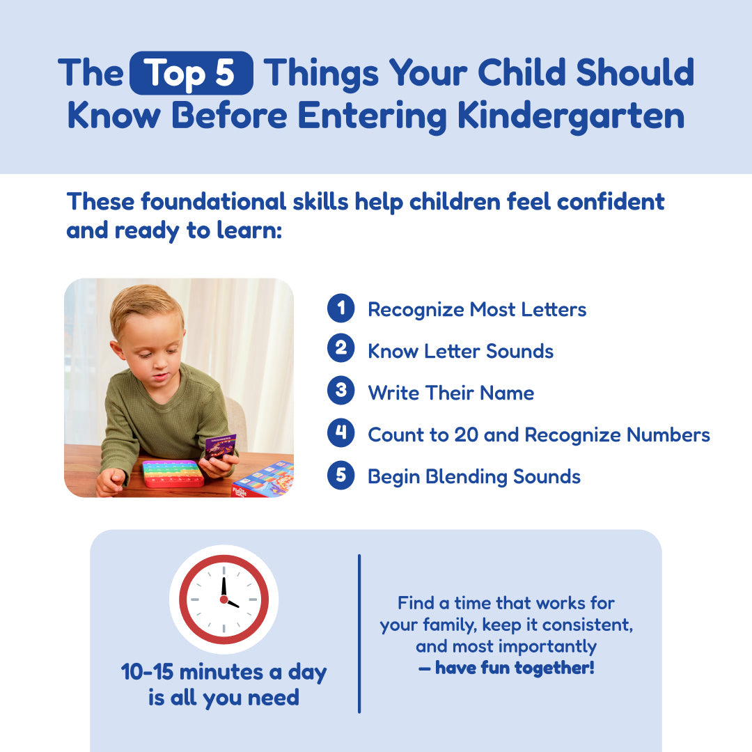 Ready, Set, Kindergarten! | Learning Backpack by The Fidget Games — product image 3