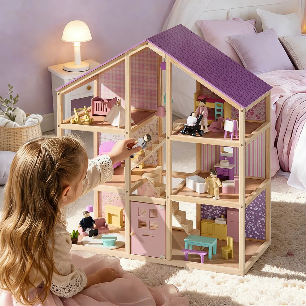 Tiny Land Sweetwood | Wooden Dollhouse Without Dolls
