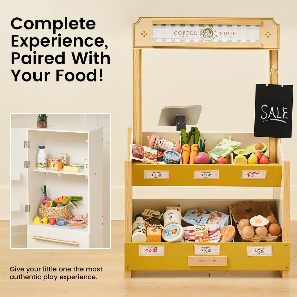 Tiny Land Little Market | Organic Pretend Play Food Collection