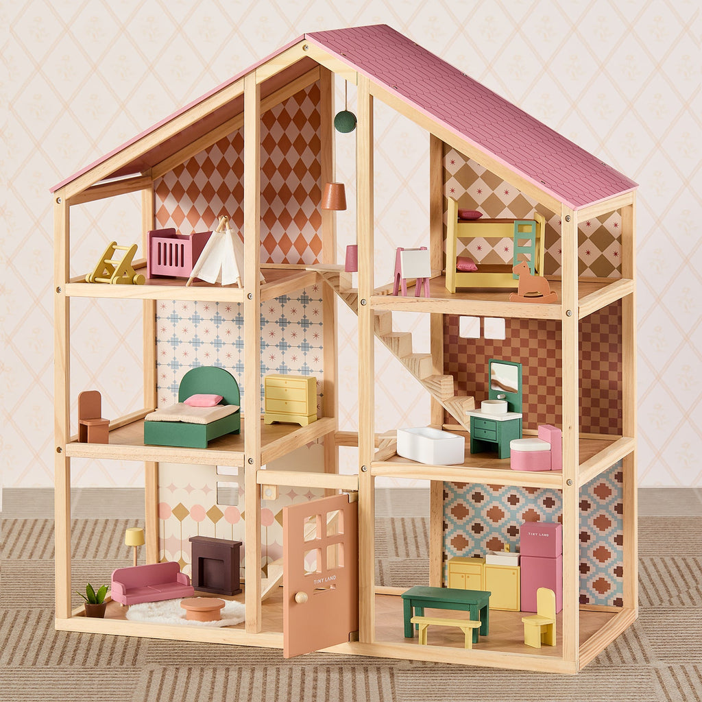Tiny Land Sweetwood wooden dollhouse without dolls