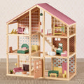 Tiny Land Sweetwood wooden dollhouse without dolls
