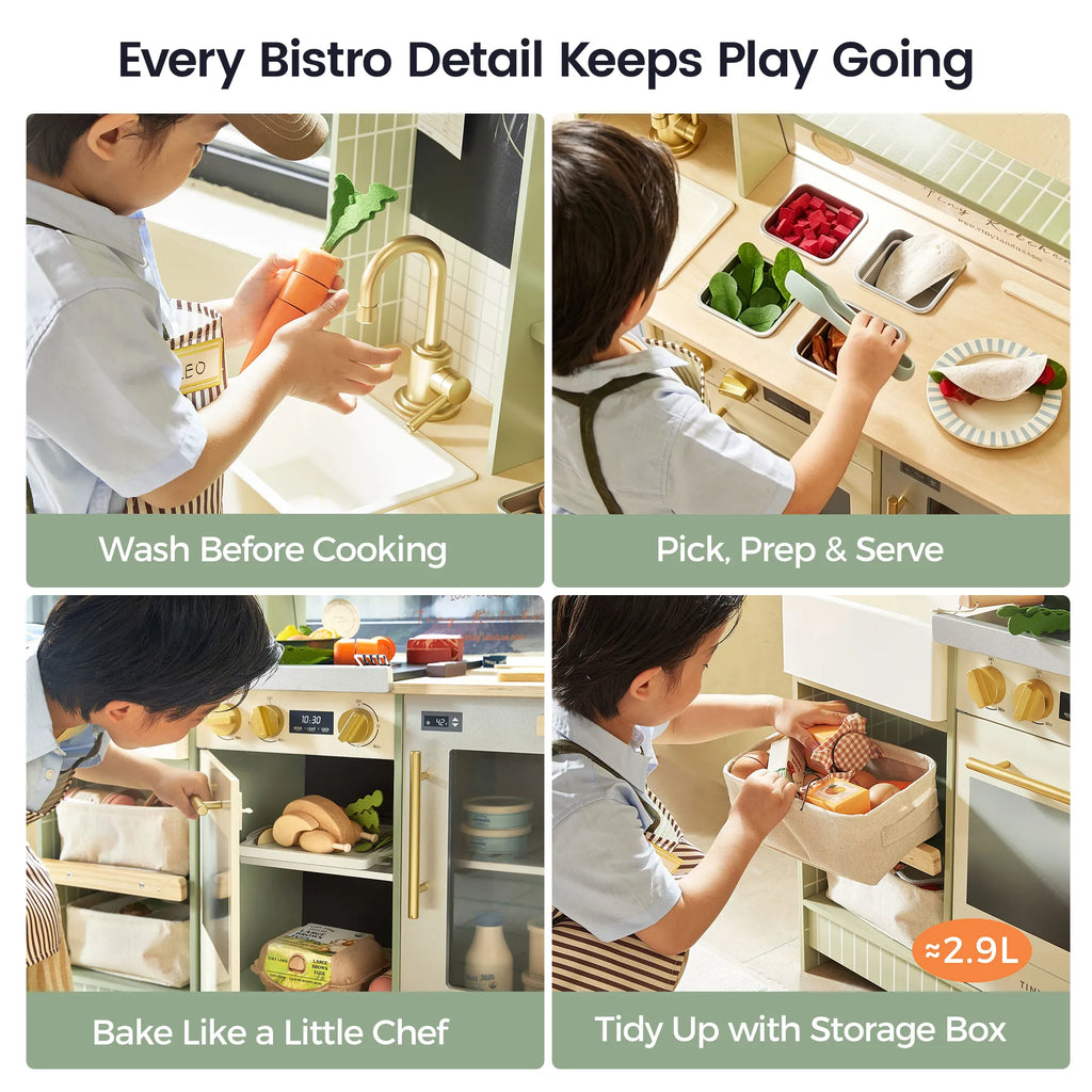 Tiny Land BistroSwitch | 2-in-1 Play Kitchen & Bistro — manufacturer product image 7