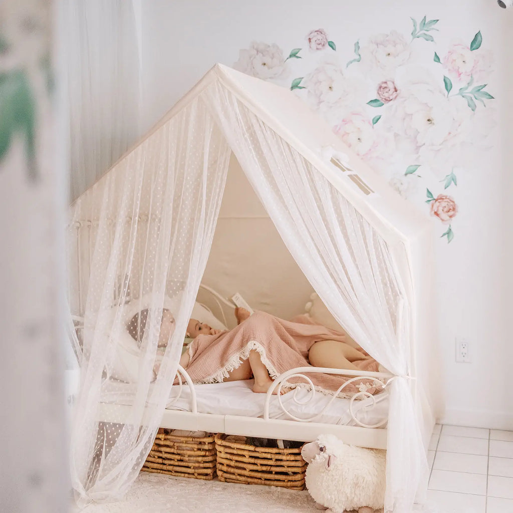 Tiny Land Starlight Hideaway | Kids Play Tent with Star Lights