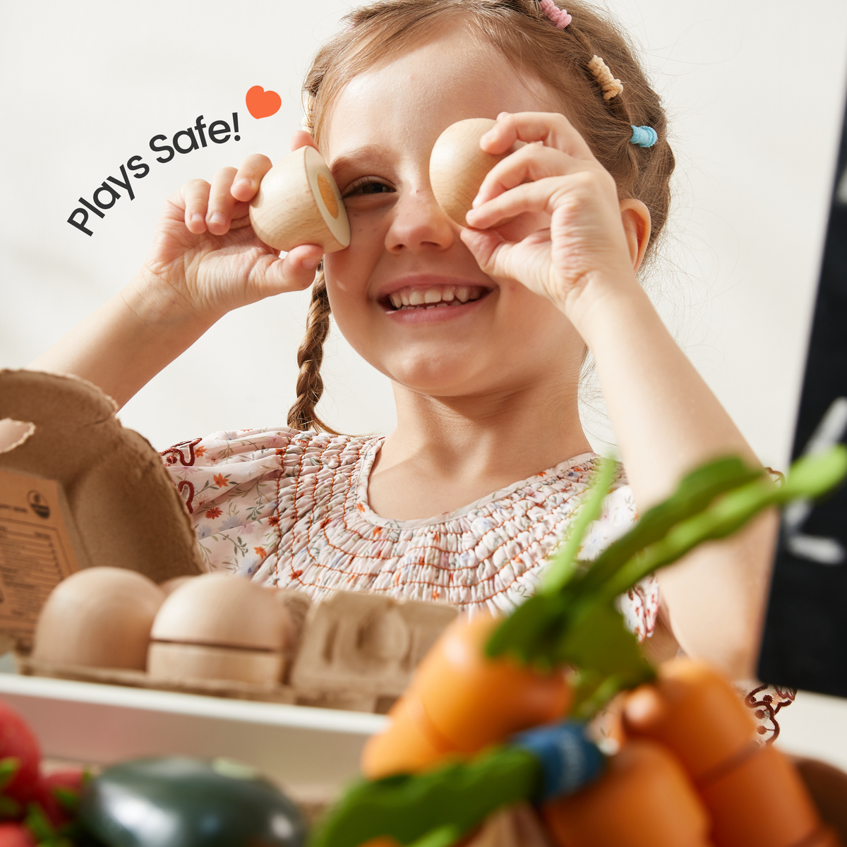 Tiny Land Little Market | Organic Pretend Play Food Collection