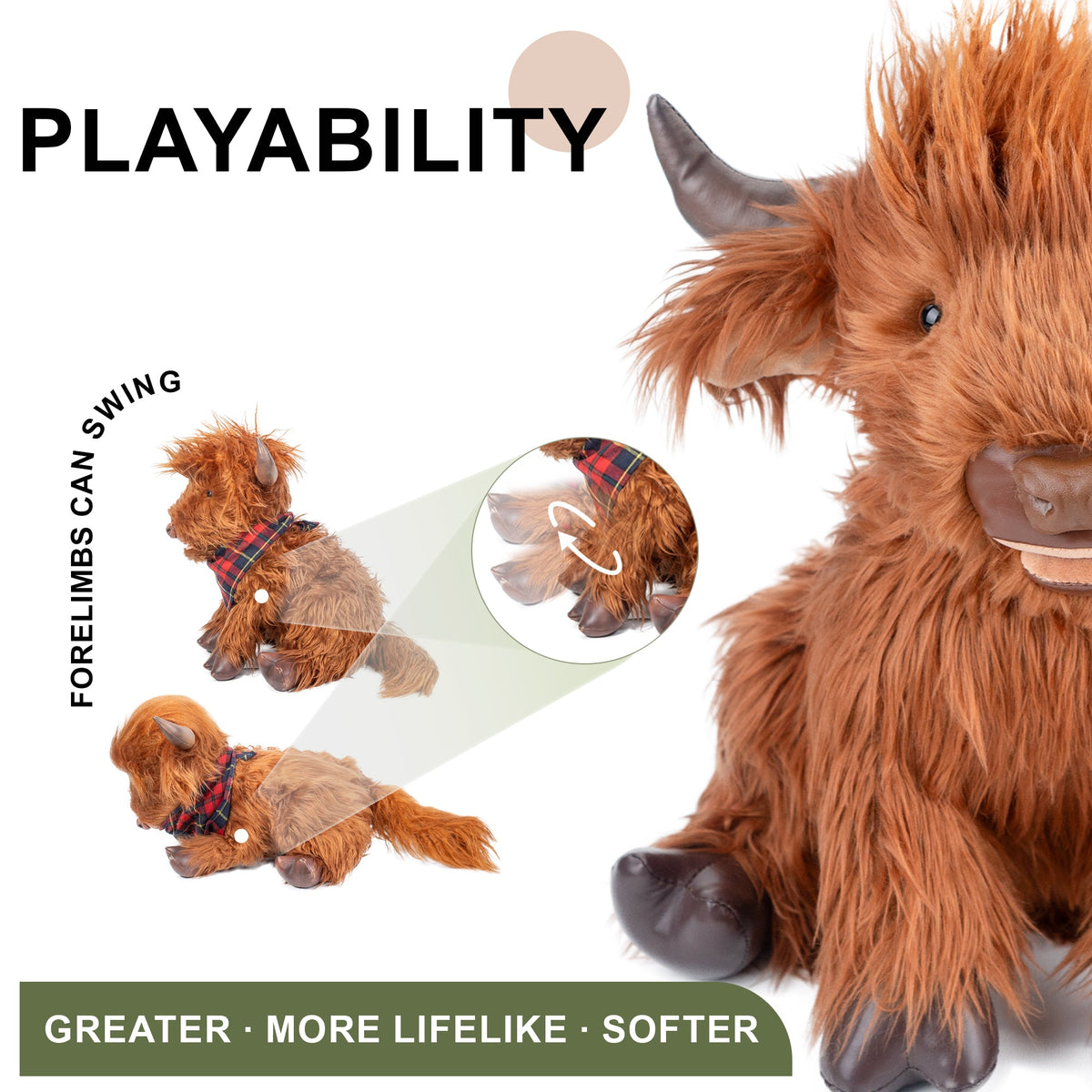 Chongker Highland Cow | Weighted Plushie