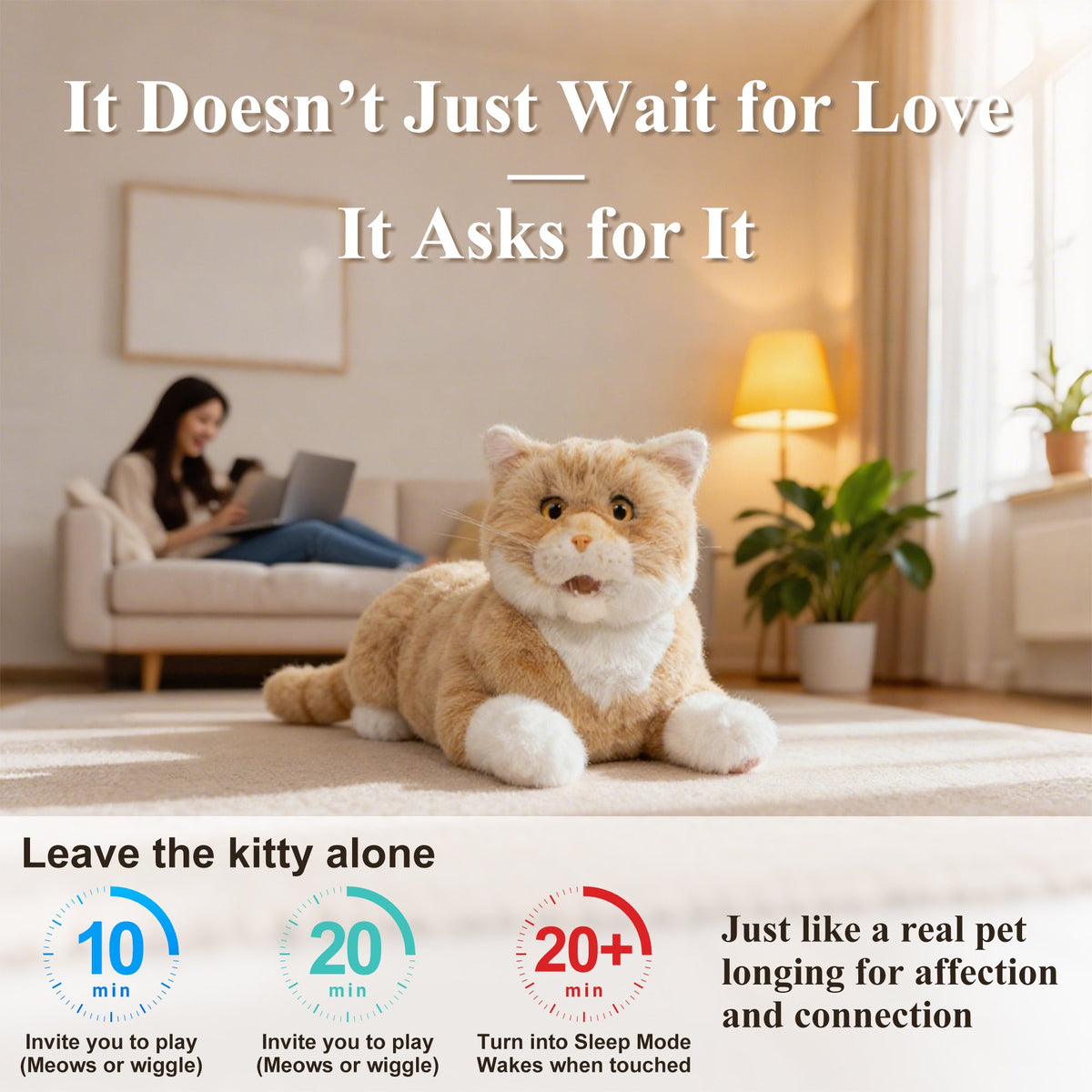 Chongker MateCat Pro | Interactive Robotic Cat