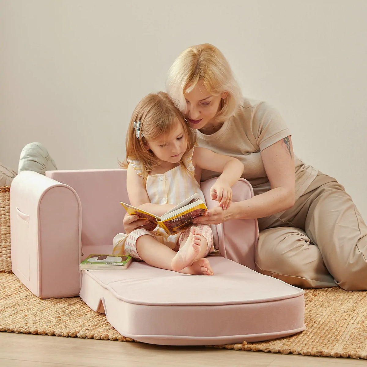 Tiny Land GentleSnug | Foldable Convertible Kids Lounge Chair