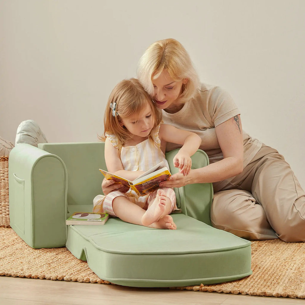 Tiny Land GentleSnug | Foldable Convertible Kids Lounge Chair